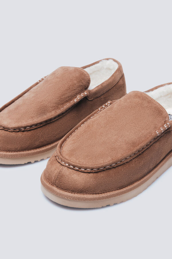Springfield Mocassim de casa cru