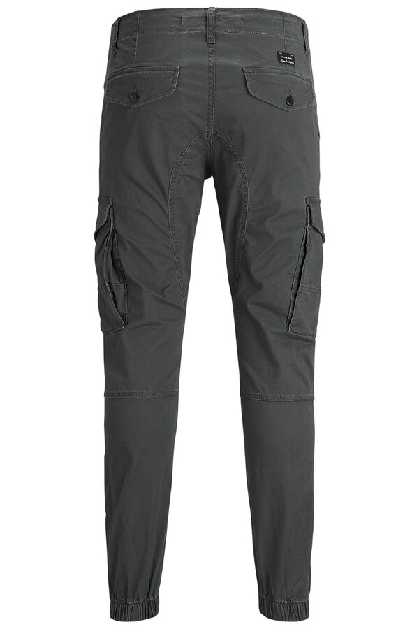 Jack & Jones cal&ccedil;as cargo justas preto