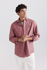 Springfield Camisa oxford vermelho