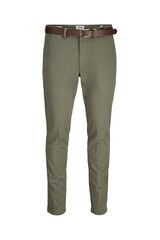 Jack & Jones Calças slim fit cru