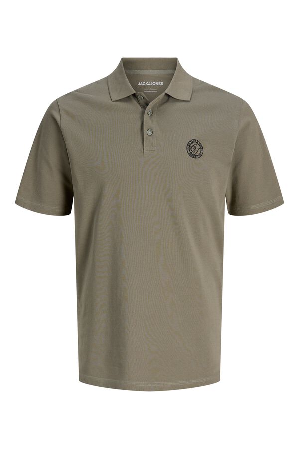 Jack & Jones Polo regular fit logo cinzento