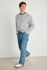 Jack & Jones Jeans baggy de cintura alta azul