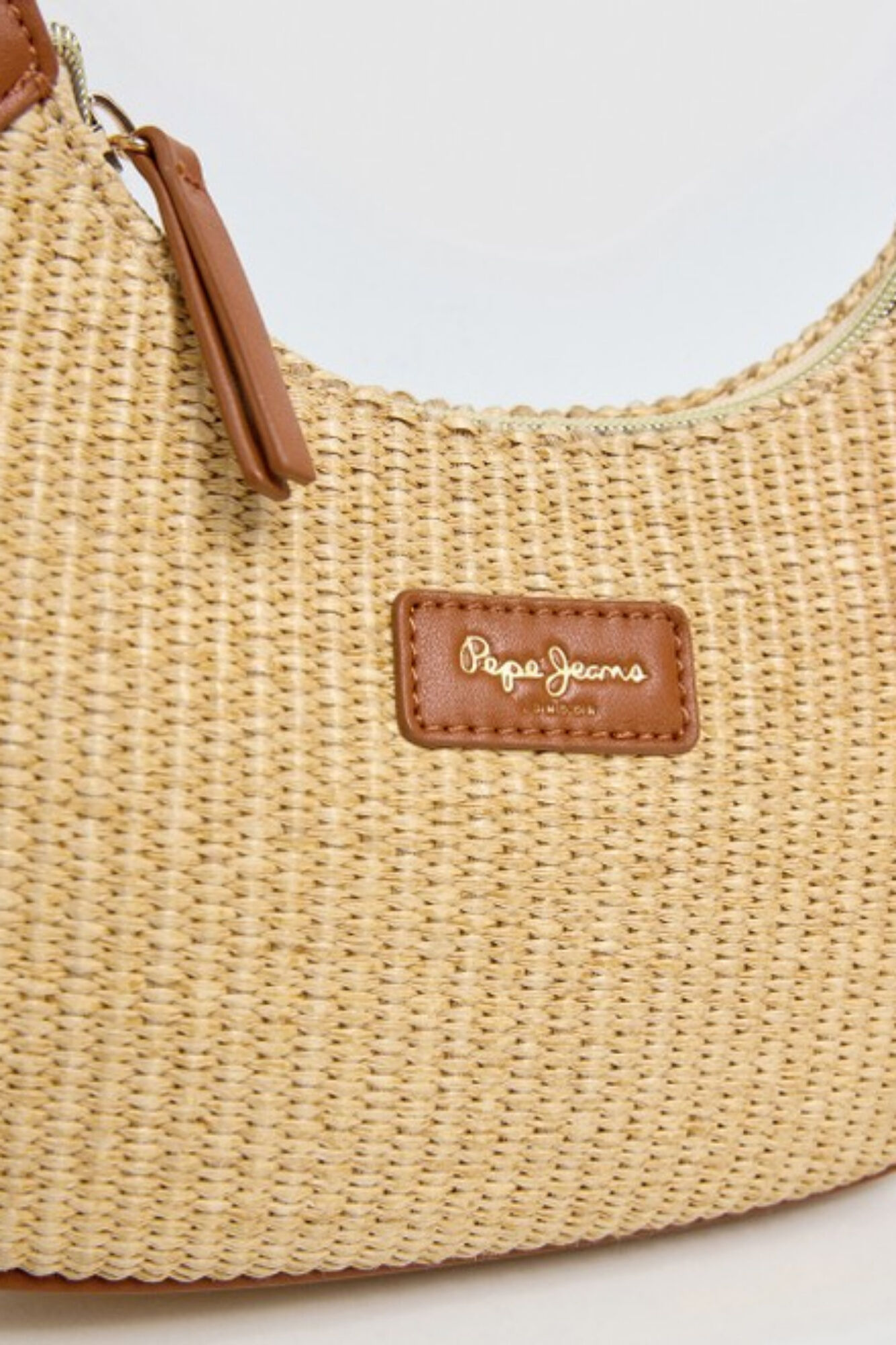 Pepe Jeans Bolso paja cierre cremallera