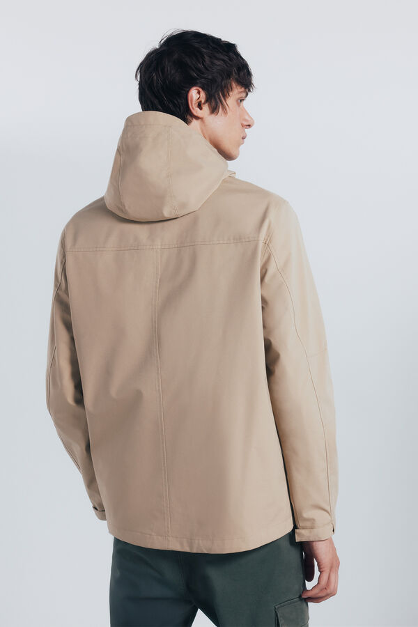 Springfield Parka técnica castanho