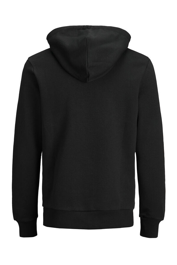 Jack & Jones Sweatshirt logo capuz preto