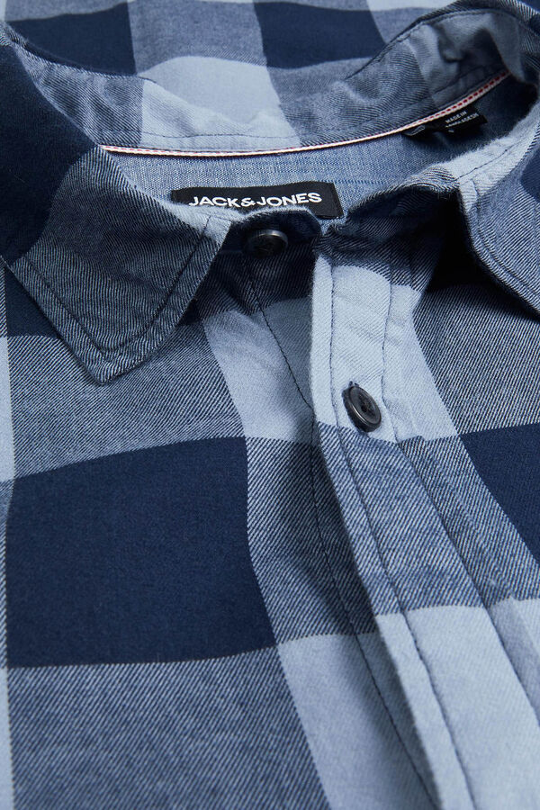 Jack & Jones Camisa cuadros azul