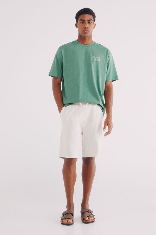 Springfield Camiseta Malibu verde