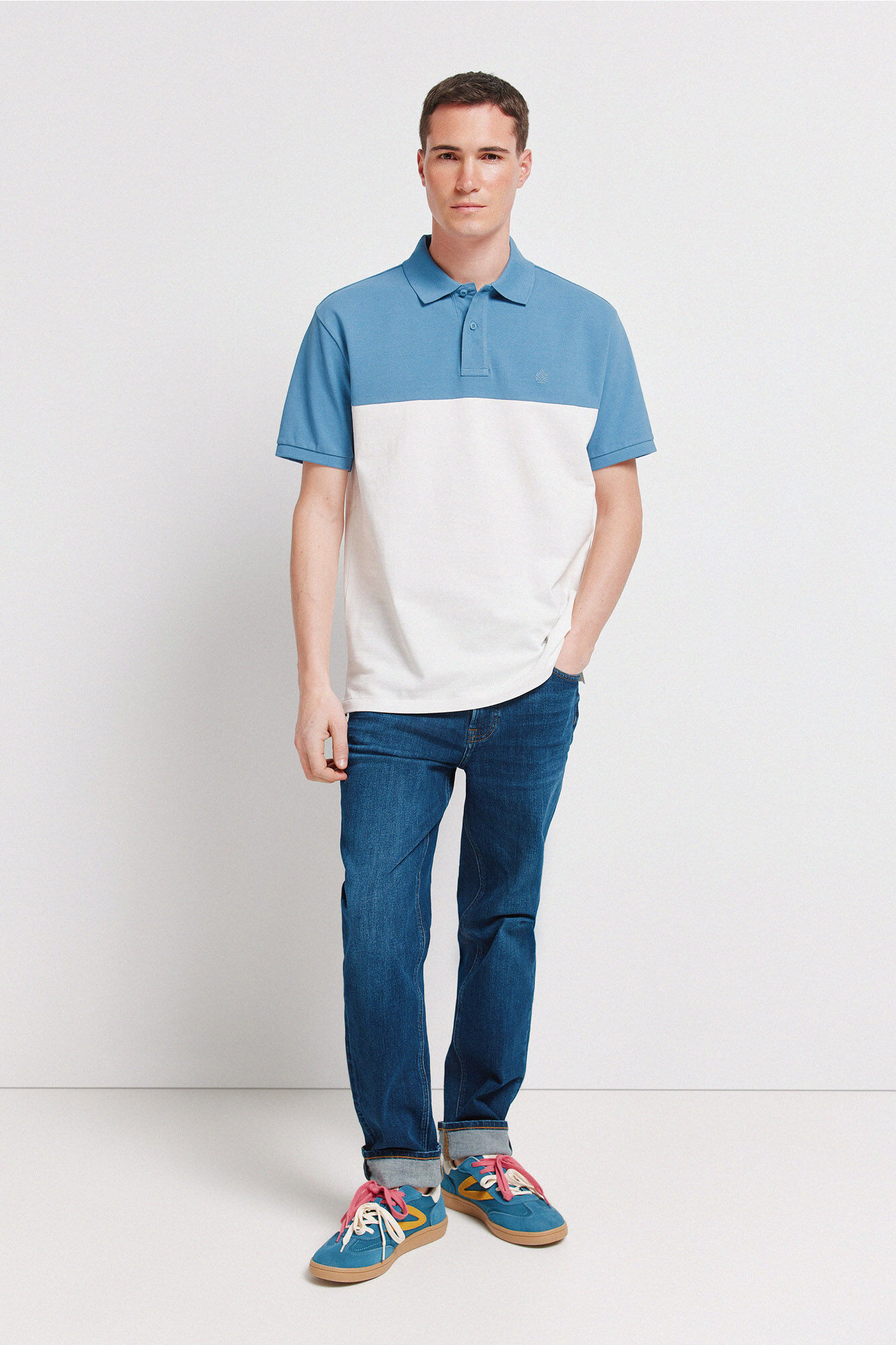 Springfield Polo regular fit em piqu&eacute;