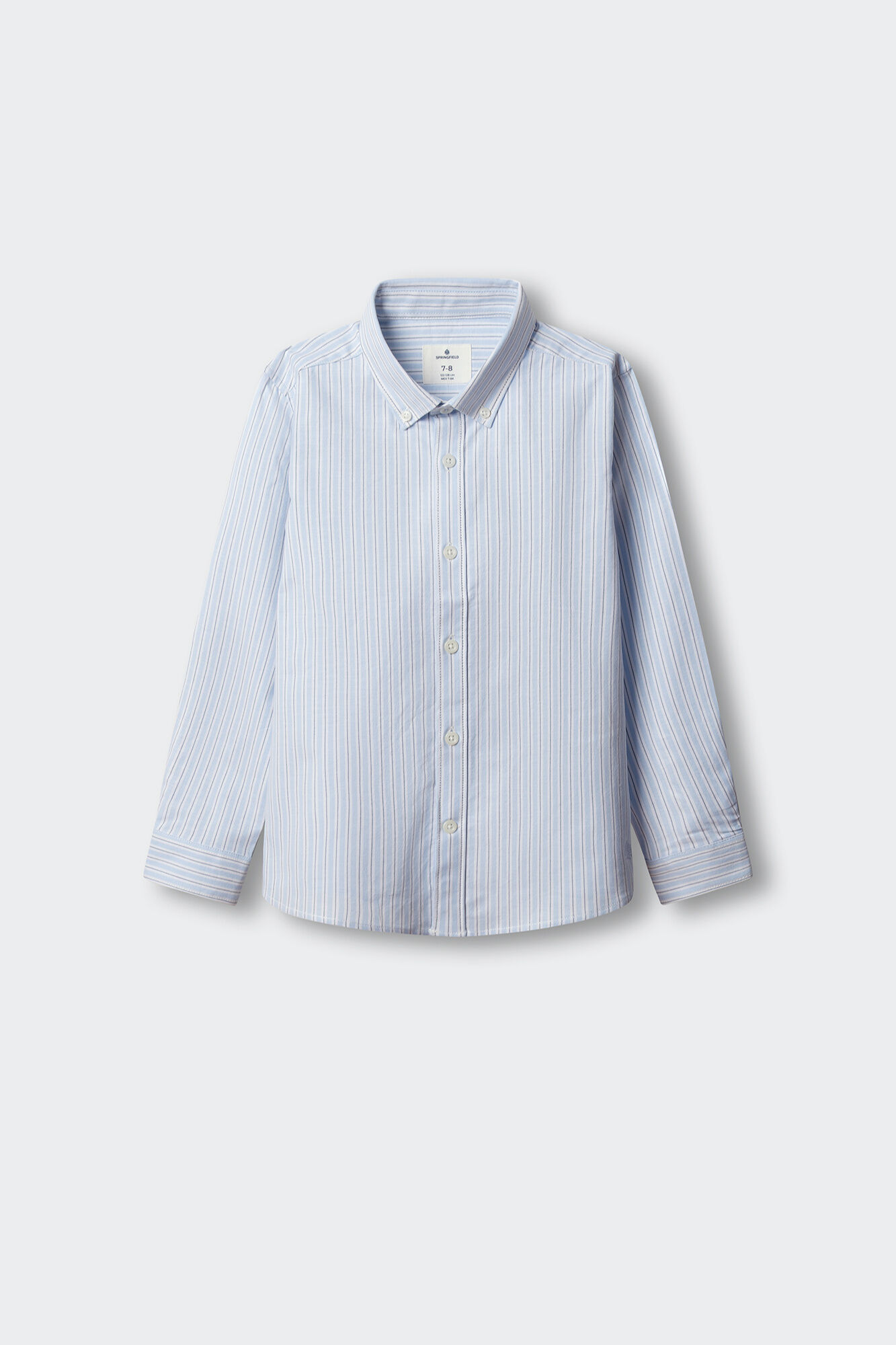 Springfield Kids Camisa de riscas Oxford para menino
