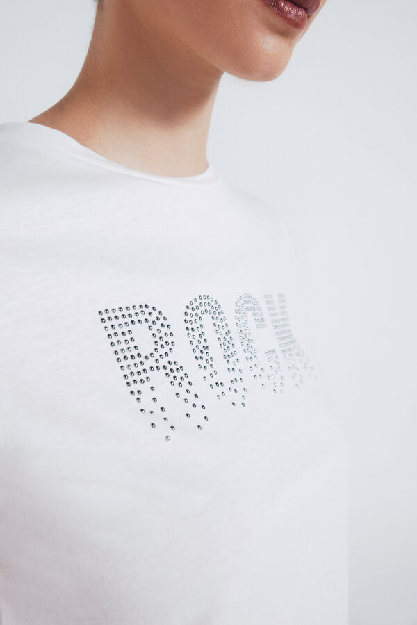 Springfield Camiseta "Rock" estampado