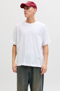 Jack & Jones T-shirt loose em algod&atilde;o