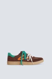 Springfield Sneaker retro em pele