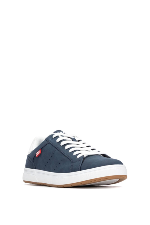 XTI Sapatilha casual com atacadores azul