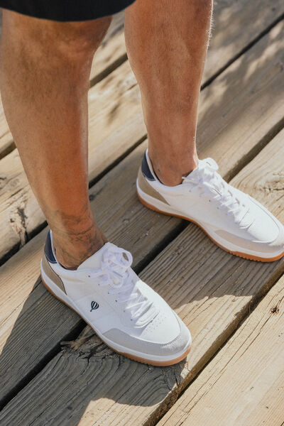 Springfield Sneaker Bordado blanco