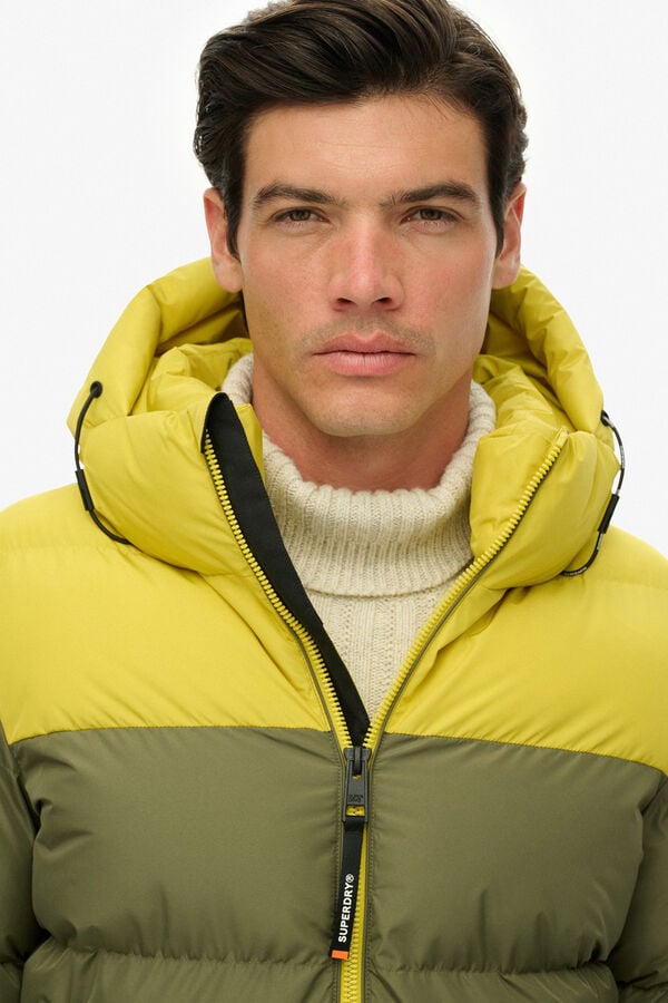 Superdry Jaqueta de corte relaxado Caqui escuro