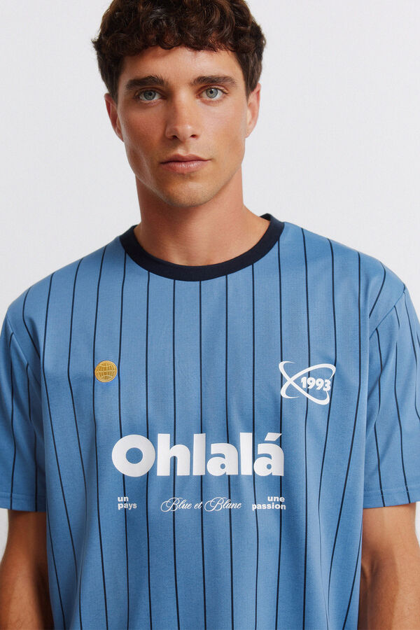 Springfield T-shirt de futebol ohlal&aacute; azul