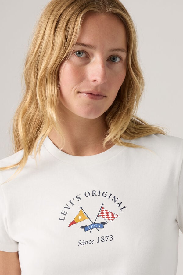Levi's T-shirt de manga curta branco