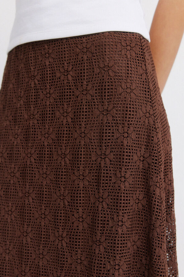 Springfield Saia midi estrutura castanho