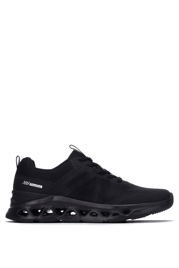 XTI Zapatilla suela transpirable negro