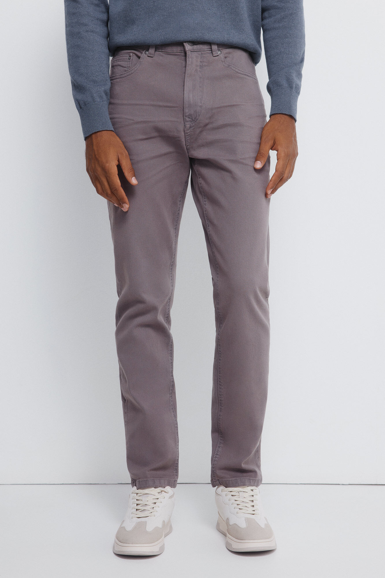 Springfield Pantal&oacute;n 5 bolsillos color slim fit