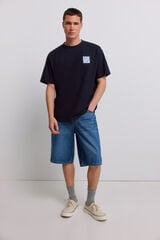 Springfield T-shirt de surf azul