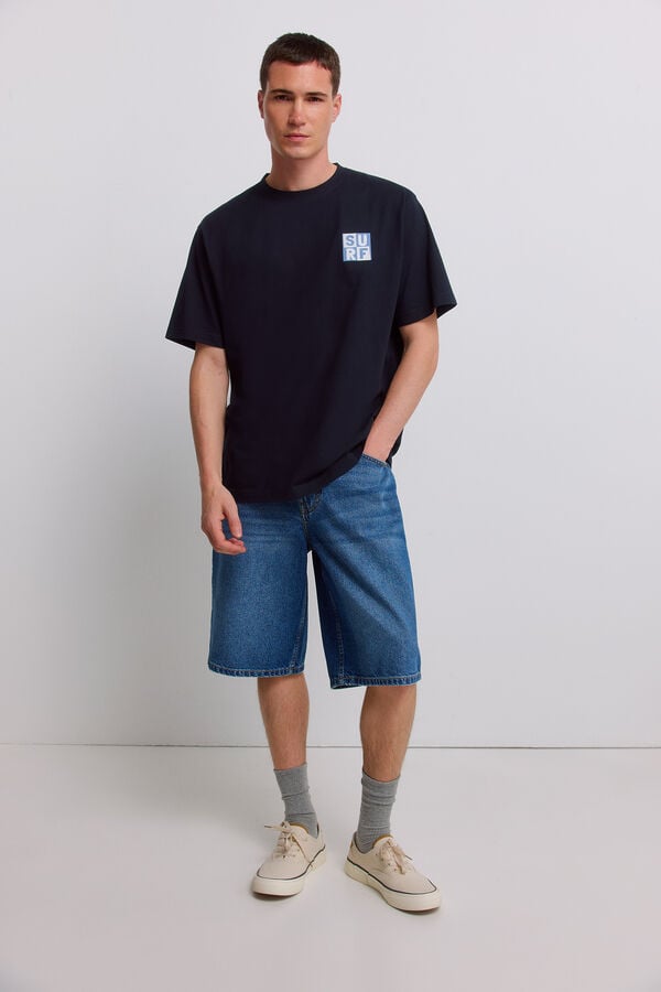 Springfield T-shirt de surf azul