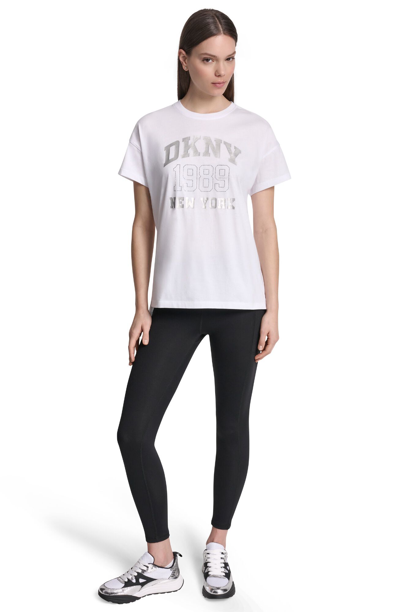DKNY T-shirt de manga curta