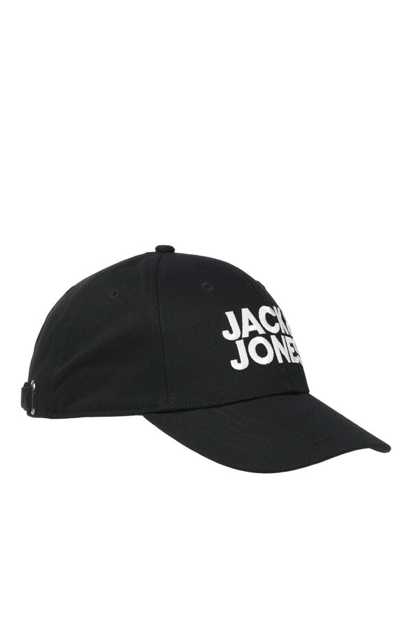 Jack & Jones Boné com logo XL preto