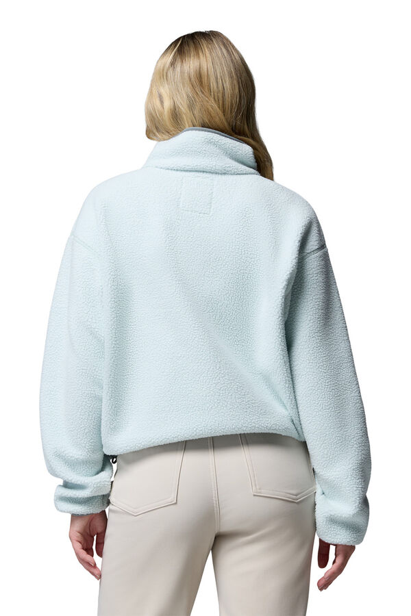 Columbia Forro polar sherpa curto azul