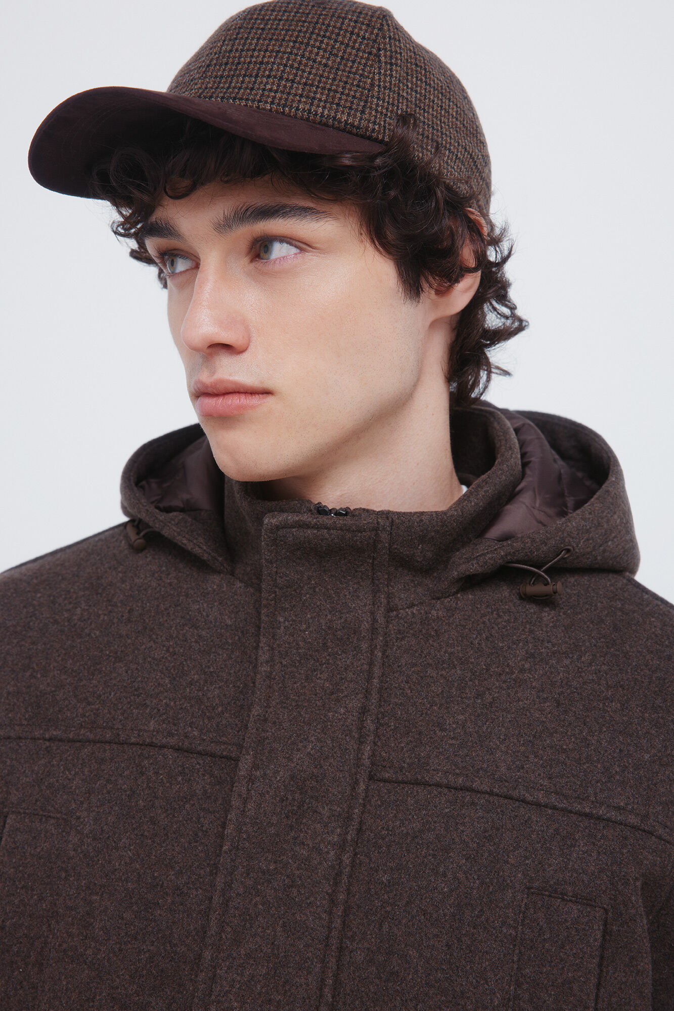 Springfield Parka longa com efeito de l&atilde;