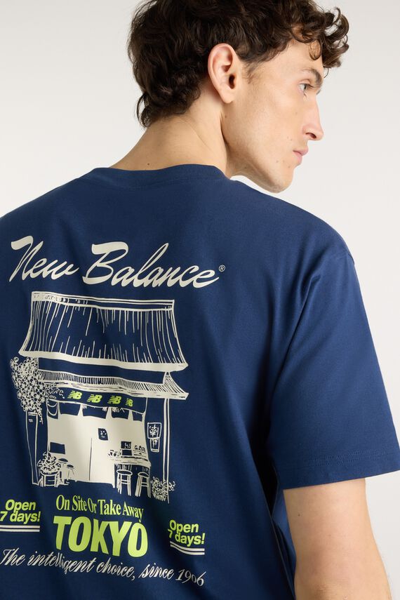 Camiseta manga corta gráfica
