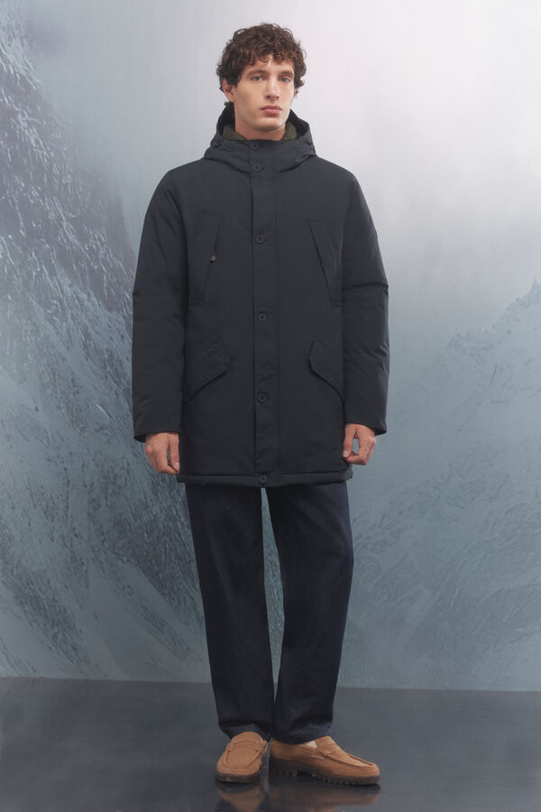 Springfield Casaco térmica acolchoada azul