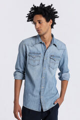 Lois Camisa Texana azul