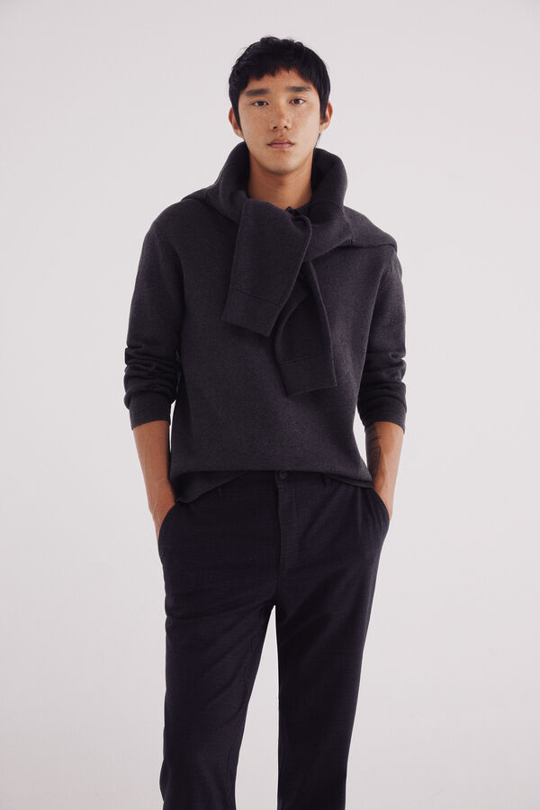 Springfield Calça calças chino Paul Comfort Fit cinzento