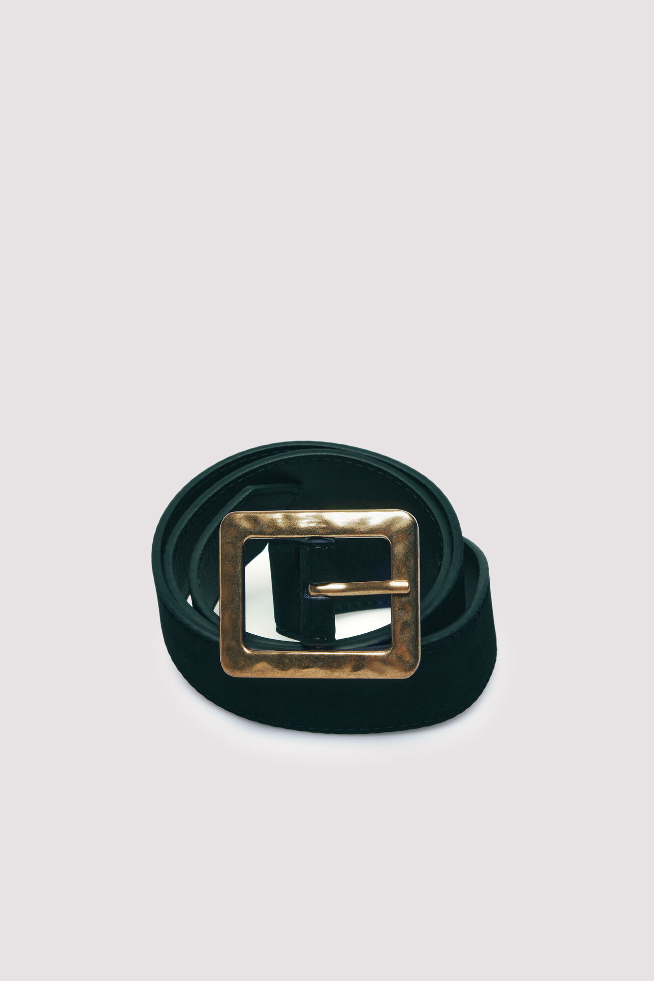 Springfield Cinto efeito camur&ccedil;a com fivela martelada