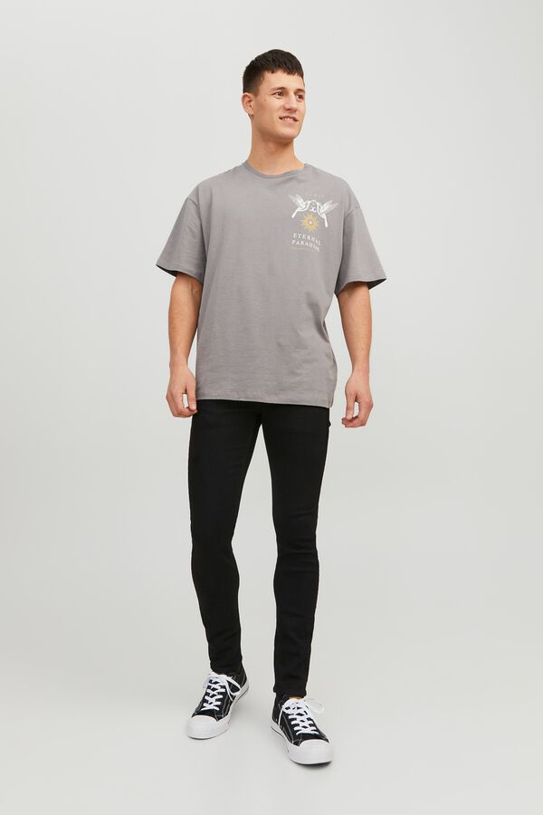Jack & Jones Jeans skinny cinco bolsos preto