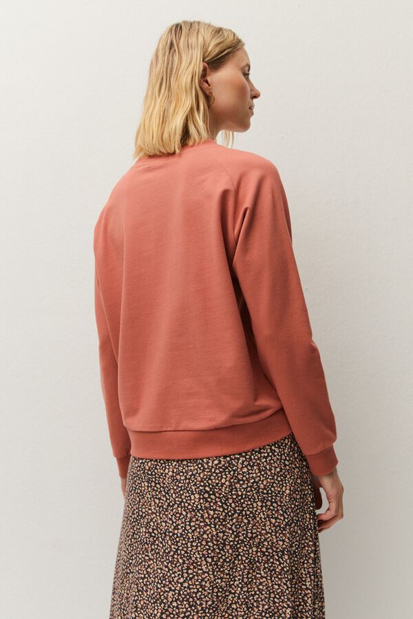 Systemaction Sweatshirt b&aacute;sica rosa