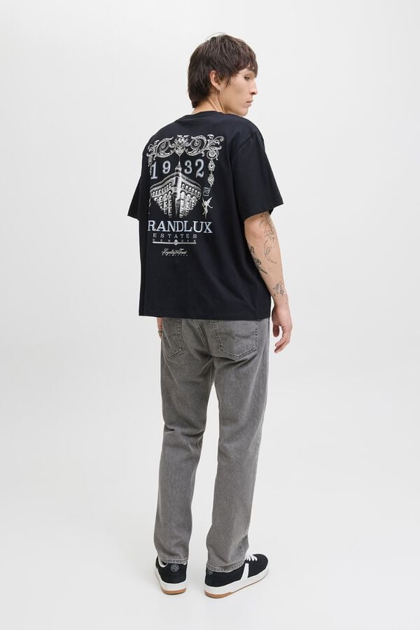 Jack & Jones Jeans relaxed cinco bolsos cinzento