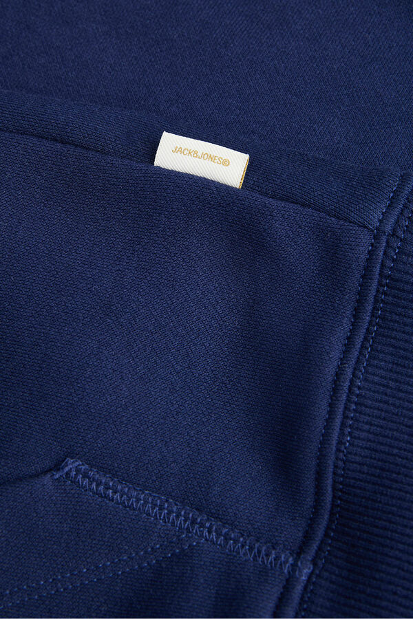 Jack & Jones PLUS Sweatshirt e logo capuz azul