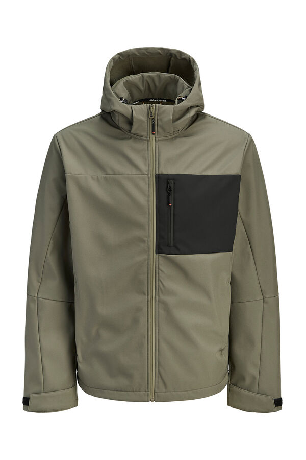 Jack & Jones Jaqueta curta Softshell cru