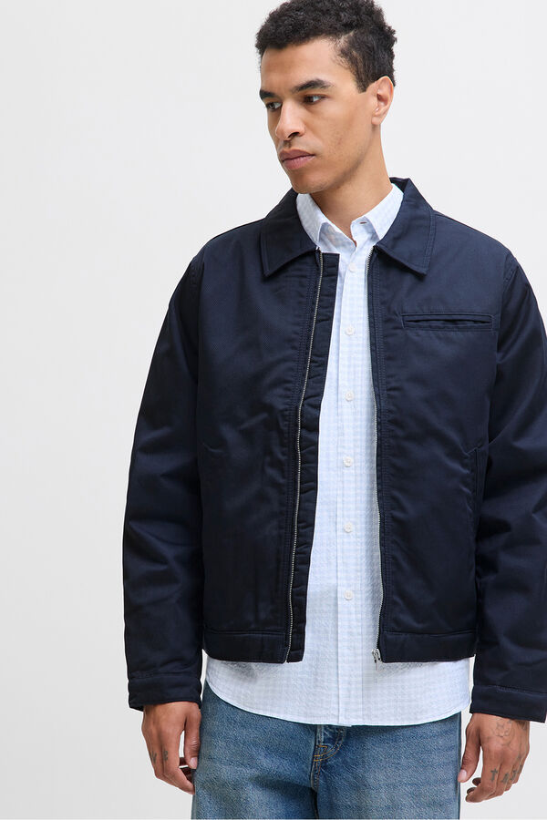 Jack & Jones Casaco aviador azul