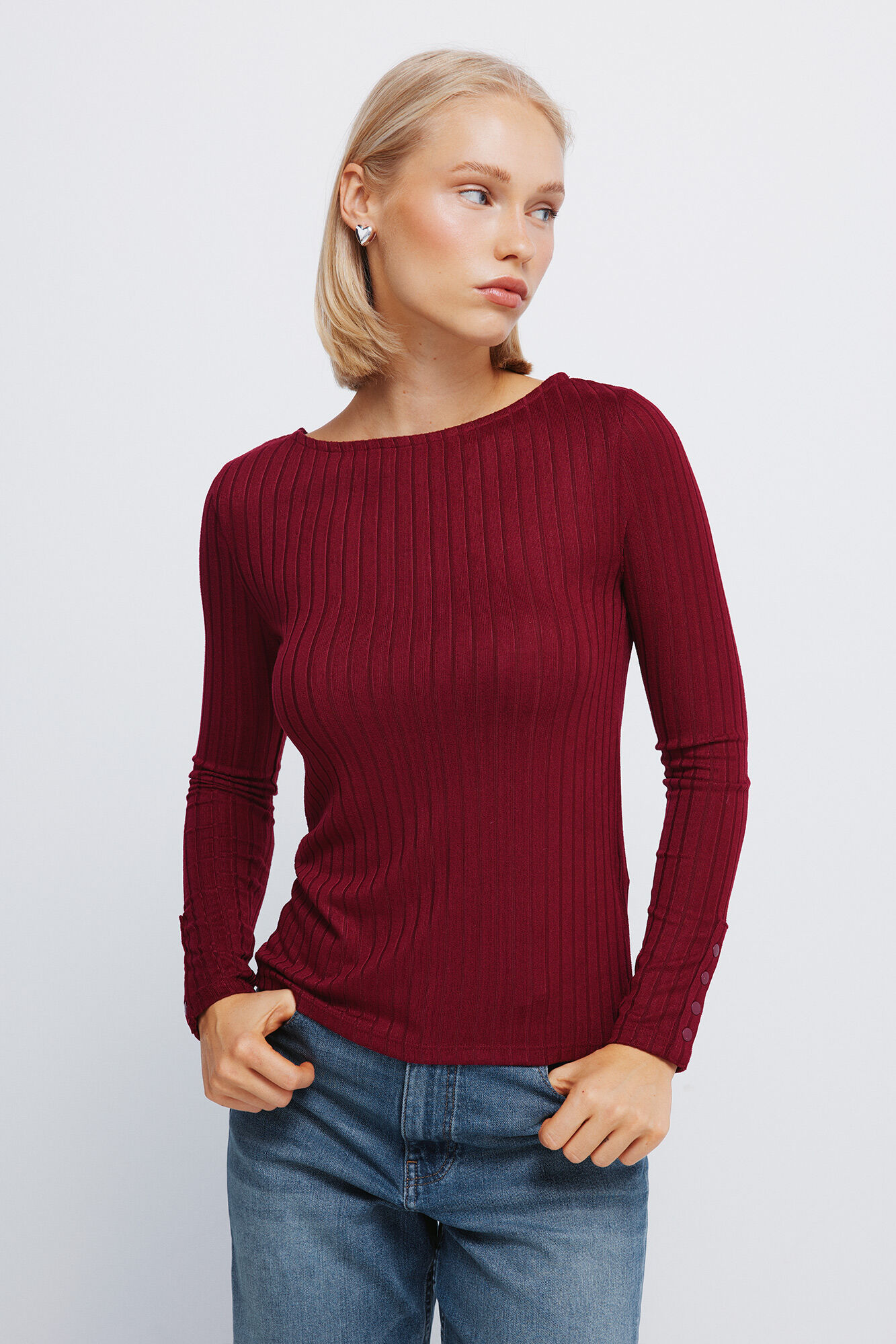 Springfield Camiseta canal&eacute; escote barca