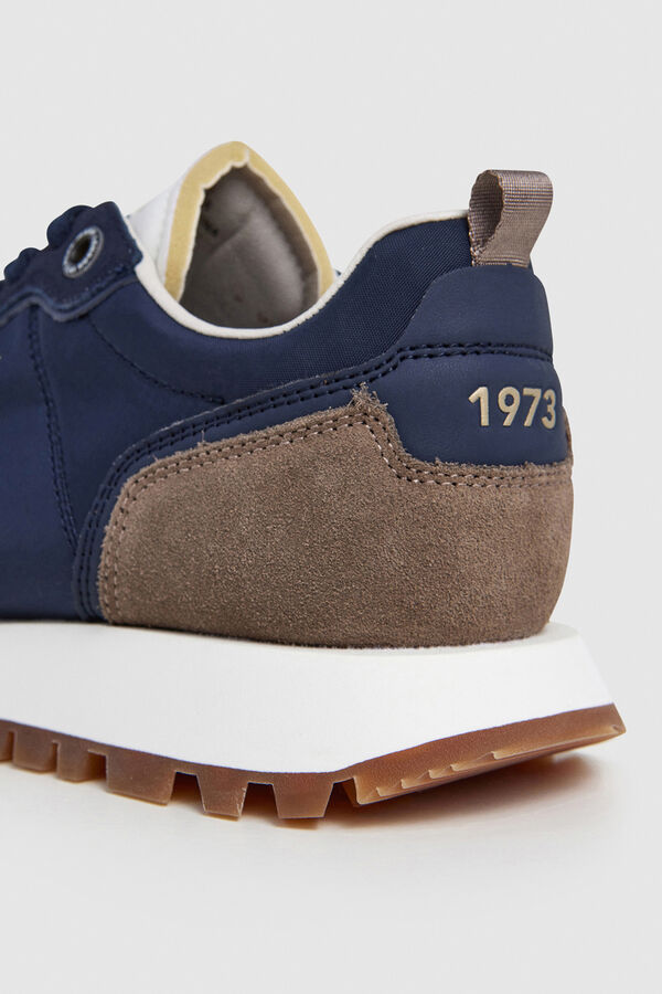 Pepe Jeans Sapatilhas Running Retro azul