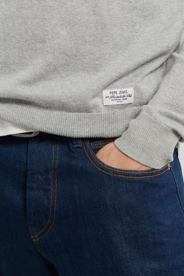 Pepe Jeans Camisola de gola redonda cinzento