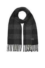 Jack & Jones cachecol franjado preto