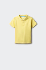Springfield Kids Polo básico menino amarelo