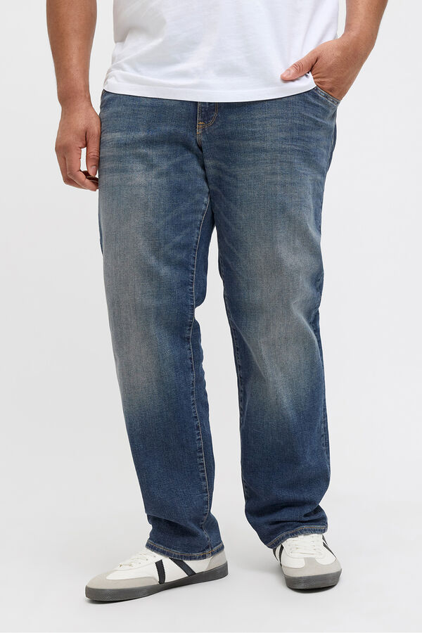 Jack & Jones PLUS Calça jeans regular fit PLUS azul