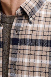 Jack & Jones PLUS Camisa xadrez cl&aacute;ssica