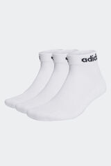 Adidas Meias Adidas Linear Tornozelo Meias Acolchoadas Ht3457 estampado