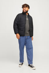 Jack & Jones PLUS Blusão acolchoada leve PLUS preto